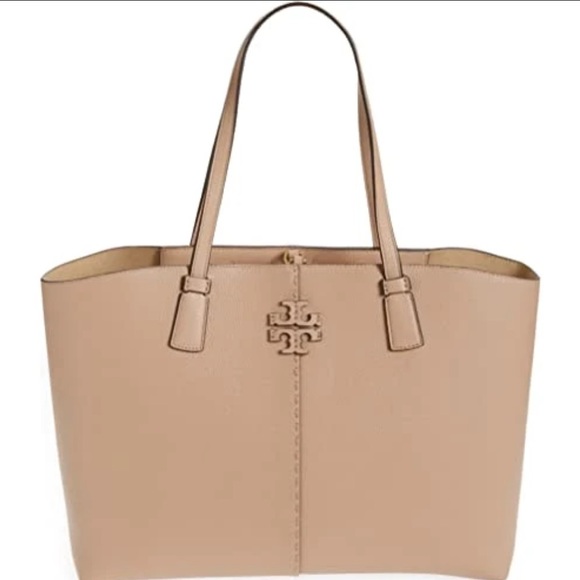 Tory Burch Handbags - Tory Burch McGraw Tote Devon Sand